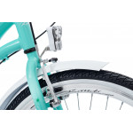 Detský bicykel 24 Kands Olivia Alum. NEXUS 3-prevodový Mätový lesklý